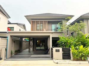 For SaleHouseBangna, Bearing, Lasalle : Single house for sale, Areeya Como botanica village, beautiful and fully furnished. No need to waste time decorating.