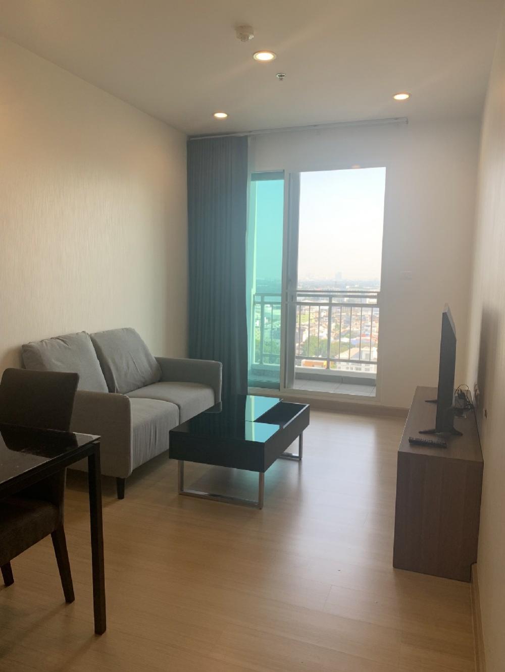 For RentCondoSathorn, Narathiwat : For rent, Supalai Lite Ratchada Narathiwat Sathorn, 19th floor, size 50 sq m., fully furnished, ready to move in.