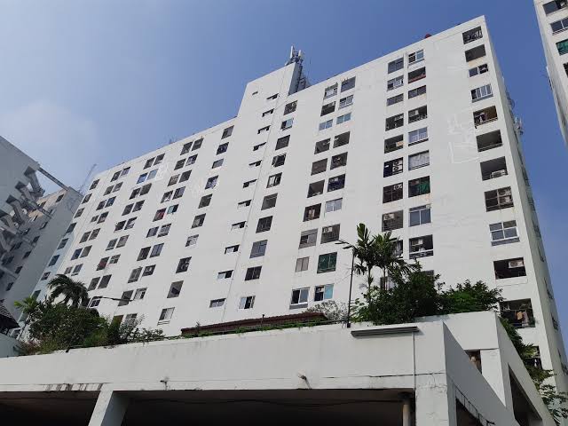 For RentCondoBang Sue, Wong Sawang, Tao Pun : For rent: Taopoon Mansion, Building B, 14th floor, ventilated, quiet. Special discount on rent for 3 months