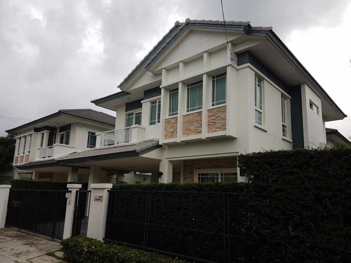 For SaleHouseNawamin, Ramindra : Manthana Raminthra-Wongwaen house for sale, new home very close to Fashion Island, price 8.6 million, free transfer