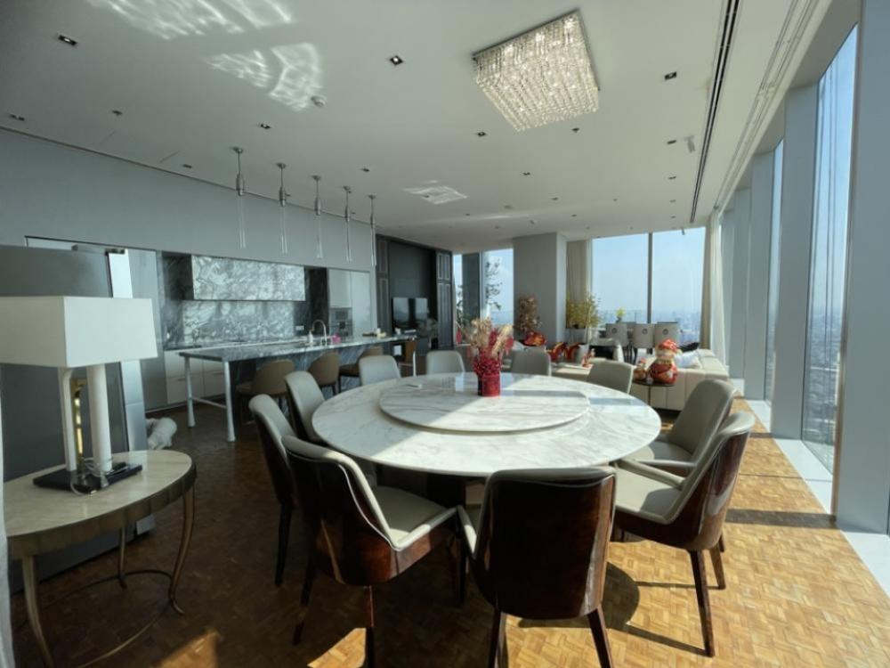 ให้เช่าคอนโดสาทร นราธิวาส : Rental : The Ritz Carlton Mahanakorn Residences Bangkok 3 bedrooms 4 bathrooms , size 410 sqm