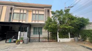 For SaleTownhouseChaengwatana, Muangthong : 2-story townhouse for sale “Pleno Village“ Tiwanon-Chaengwattana“ corner unit