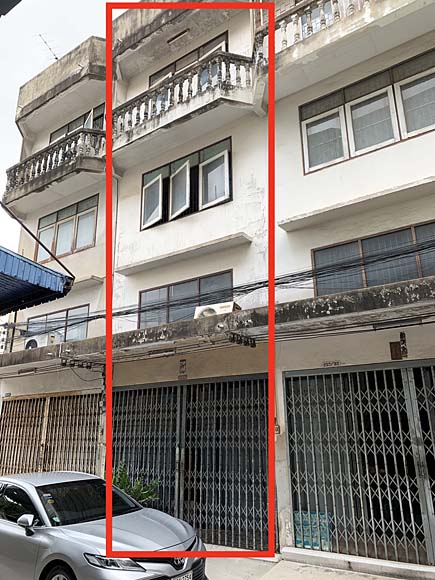 For SaleShophouseBang Sue, Wong Sawang, Tao Pun : Shophouse for sale, 3 and a half floors, near Tao Poon BTS station.