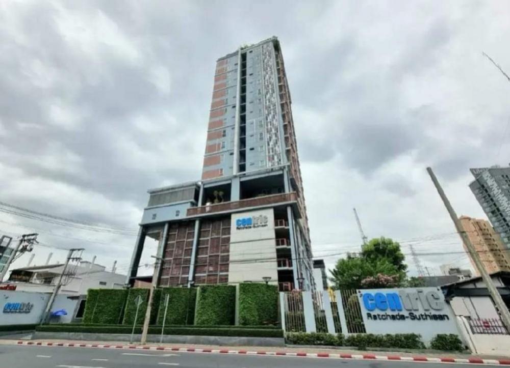 For RentCondoRatchadapisek, Huaikwang, Suttisan : ❤For sale/rent Condo Centric Ratchada Sutthisan, can enter and exit both Ratchada Road, connected to Vibhavadi, near MRT Sutthisan 50 meters. Selling for 3.45 million baht, transfer half each with tenants🙏🔰1 year rent 14,000/month🔰Details Room: 1 bedroom,