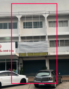 For SaleShophouseNakhon Si Thammarat : 3-story commercial building in the middle of Nakhon Si Thammarat city. (Muang Thong Village)