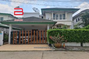 For SaleHouseKaset Nawamin,Ladplakao : Single house, Sunrise Green Village, Soi Nawamin 143, area 57 sq m, Nawamin Road, Khlong Kum Subdistrict, Bueng Kum District, Bangkok.