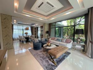 For SaleHousePinklao, Charansanitwong : Model house for sale, corner plot, 107 sq m., just bring your bags and move in. The Grand Pinklao Next to Borommaratchachonnani Road