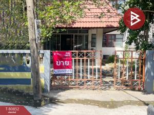 For SaleTownhouseSurin : Townhouse for sale Suan Rim Khlong 1 Village, outside the city, Surin
