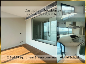 For SaleCondoRama3 (Riverside),Satupadit : ❤ 𝐅𝐨𝐫 𝗦𝗮𝗹𝗲 ❤ Condo Khanapaya Residence Rama 3, 2 bedrooms, river view, 87 sq m. ✅ near Shrewsbury International School, Bangkok