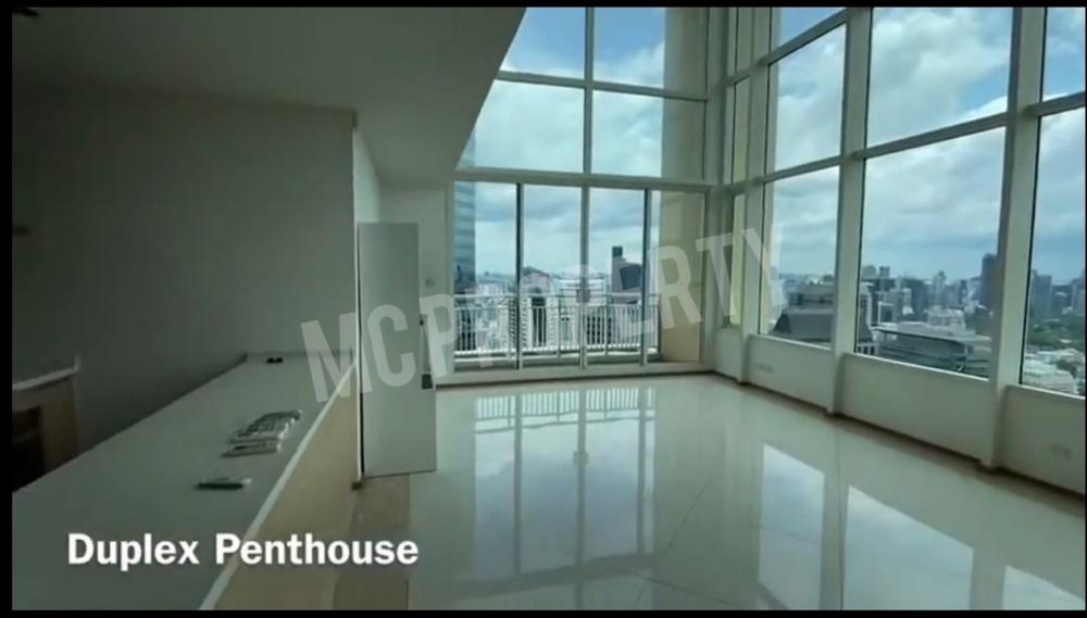 ให้เช่าคอนโดสาทร นราธิวาส : The Empire Place Penthouse 3bedroom Plus 266sqm super rare unit for rent only 150,000 Contact: 0816878954