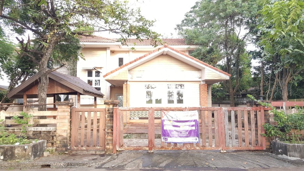 For SaleHousePathum Thani,Rangsit, Thammasat : For sale, Forest Home Rangsik Khlong 7, a house that comes with a spacious home area. Answering the needs of people who like houses with private space.