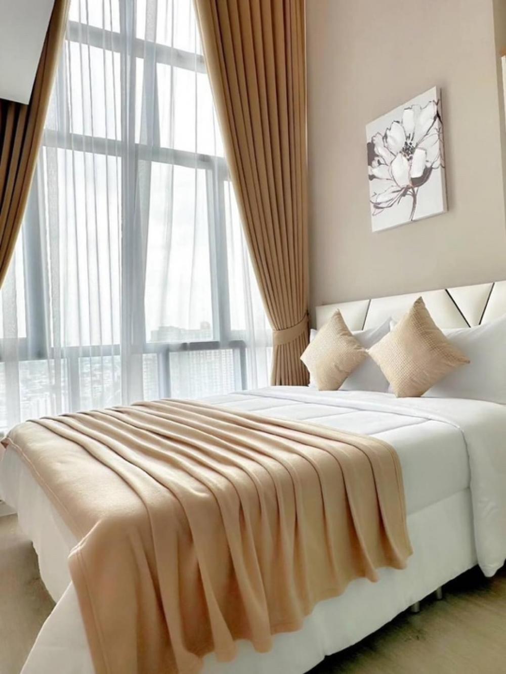 For RentCondoBang Sue, Wong Sawang, Tao Pun : For rent ❕❕ Metro Sky Prachachuen Condo, Duplex room, 2 floors, reserve before 30 Mar. 24, reduced to 16,000 baht. Contact: 083-0456540 (Luk Raisin)