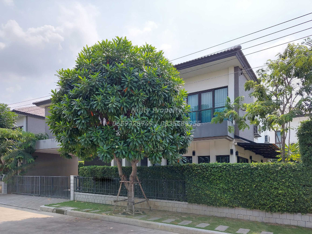 For RentHouseBangna, Bearing, Lasalle : For rent Detached house, Soi Ratchawinit, Centro Bangna Km. 7, beautifully decorated