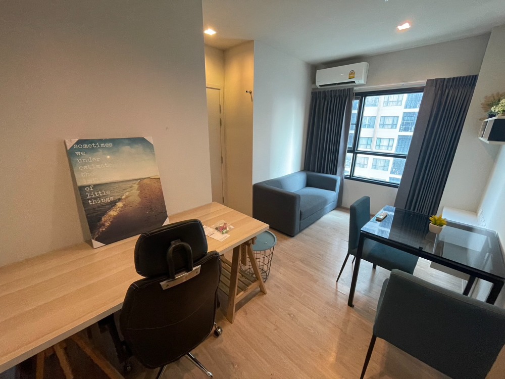 For RentCondoKhon Kaen : Ready for Rent, Condo Escent Khon Kaen, In front of Shopping Mall, 1 Bedroom, 1 Bathroom, Size 31.50 sq.m., Only 10,000 THB., Fully Furnished, Next to Mittraphap Road, Contact 082-328-2959