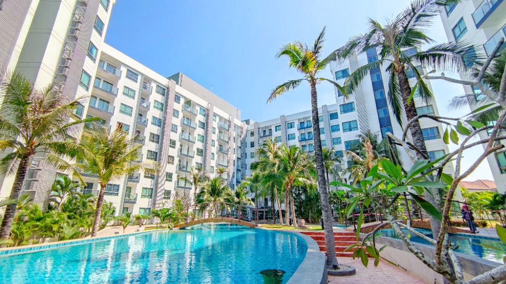 For SaleCondoPattaya, Bangsaen, Chonburi : Condo for sale in Pattaya 2 bedrooms