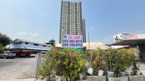 For SaleLandRama5, Ratchapruek, Bangkruai : Land for sale next to Nakhon In Road. In front of Lumpini Ville Nakhon In - River View Condo, area 627.6 sq m., beautiful plot, very good location.