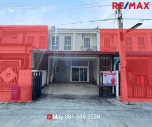 For SaleTownhouseSamut Prakan,Samrong : House for sale in Bang Chalong, The Connect Bangna-Suvarnabhumi Village, The Connect Bangna-Suvarnabhumi, Soi Bang Pla 43, house in Soi Ton, near the garden, full addition to the front and back, no collapse, no leaks, near ABAC Hua Chiew, Suvarnabhumi Air
