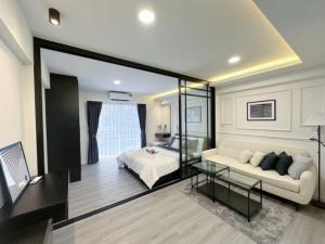 For SaleCondoLadprao101, Happy Land, The Mall Bang Kapi : ME-122 Condo for sale, fully furnished, beautiful and comfortable to the eye, Stuio One Lat Phrao 102