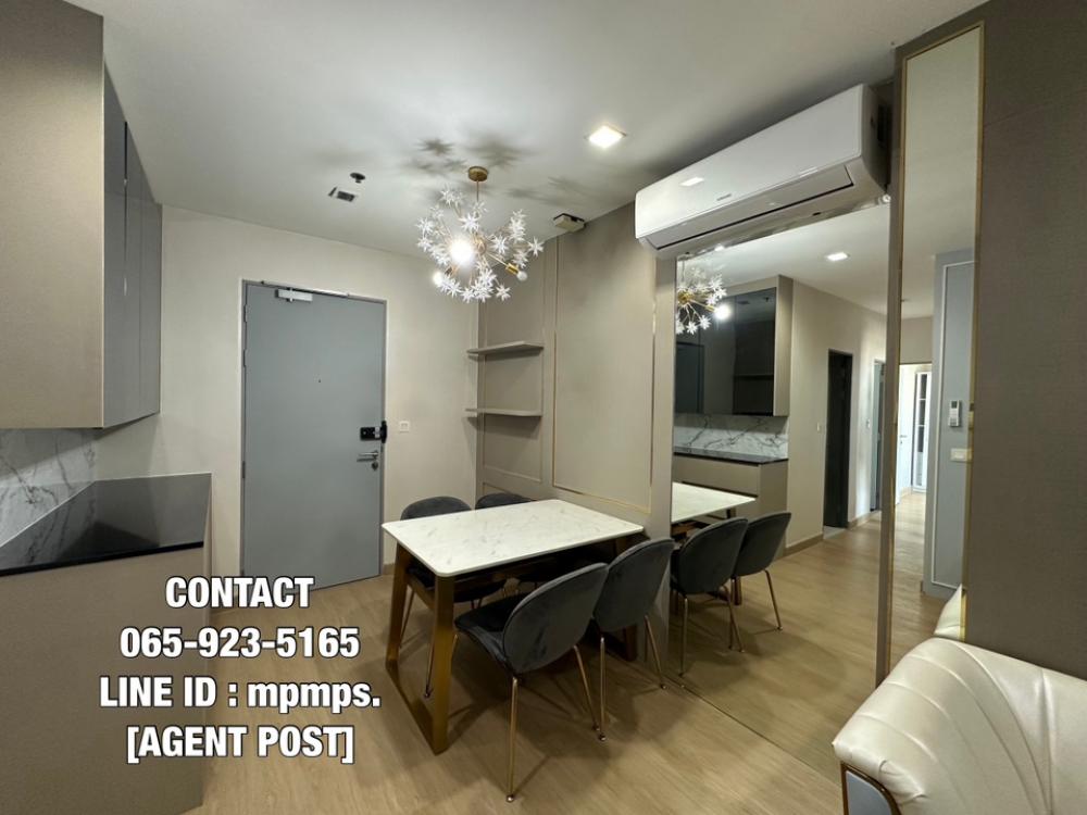 For RentCondoOnnut, Udomsuk : ✨𝙍𝙚𝙘𝙚𝙣𝙩𝙡𝙮 𝙍𝙚𝙣𝙤𝙫𝙖𝙩𝙚𝙙✨ (For Rent/For Rent) 2 bedrooms next to BTS On Nut, Condo Ideo Mobi Sukhumvit ✅ Ready to move in.