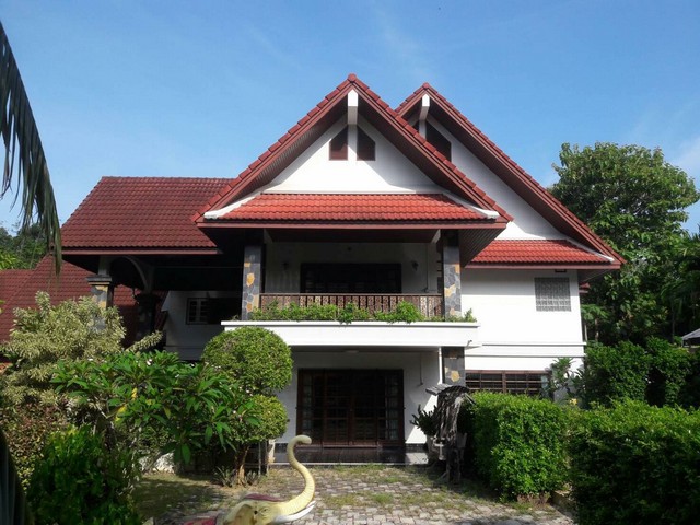For SaleHouseHatyai Songkhla : AH061 House for sale on 1 Rai, resort style area, Hat Yai District, Songkhla Province