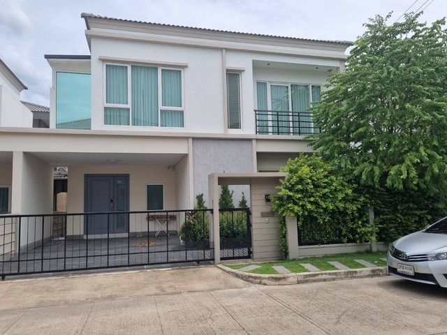 For SaleHouseVipawadee, Don Mueang, Lak Si : Semi-detached house for sale, Casa Presto Don Mueang-Songprapa. Beautifully decorated, built-in furniture, ready to move in.