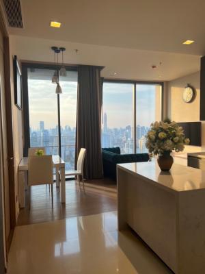 ให้เช่าคอนโดสุขุมวิท อโศก ทองหล่อ : For Rent:  The Esse Asoke 2 Bed2 bath 76 sqm high floor : Ready to move in🔥