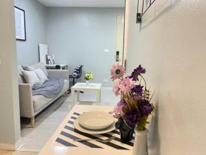 For RentCondoBangna, Bearing, Lasalle : 🔥🔥26196🔥🔥 New room near Seacon Square for rent MeStyle @ Sukhumvit - Bangna 🌐 𝙇𝙄𝙉𝙀@ : @fastforrentcondo