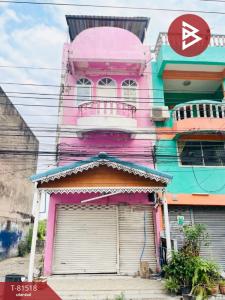 For SaleShophouseMin Buri, Romklao : Commercial building for sale Sinonan Village, Nong Chok, Bangkok
