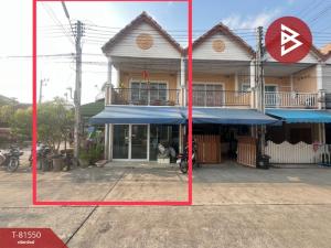 For SaleTownhousePattaya, Bangsaen, Chonburi : 2-story townhouse for sale, Eastland and House Village, Chonburi, with shop business.