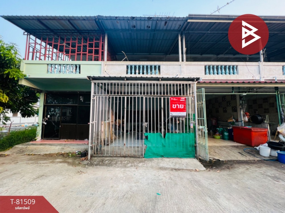 For SaleTownhouseSamut Songkhram : Townhouse for sale Suan Kaew Village, area 17.7 square meters, Samut Songkhram