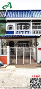 For RentTownhouseLadprao, Central Ladprao : 2-story townhouse for rent, Grand Village Village, Lat Phrao 80/3, convenient travel, next to the Yellow Line.