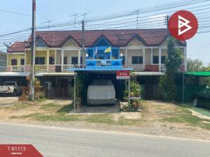 For SaleTownhouseKanchanaburi : Townhouse for sale, area 25 square meters, Takham Aen, Tha Maka, Kanchanaburi.