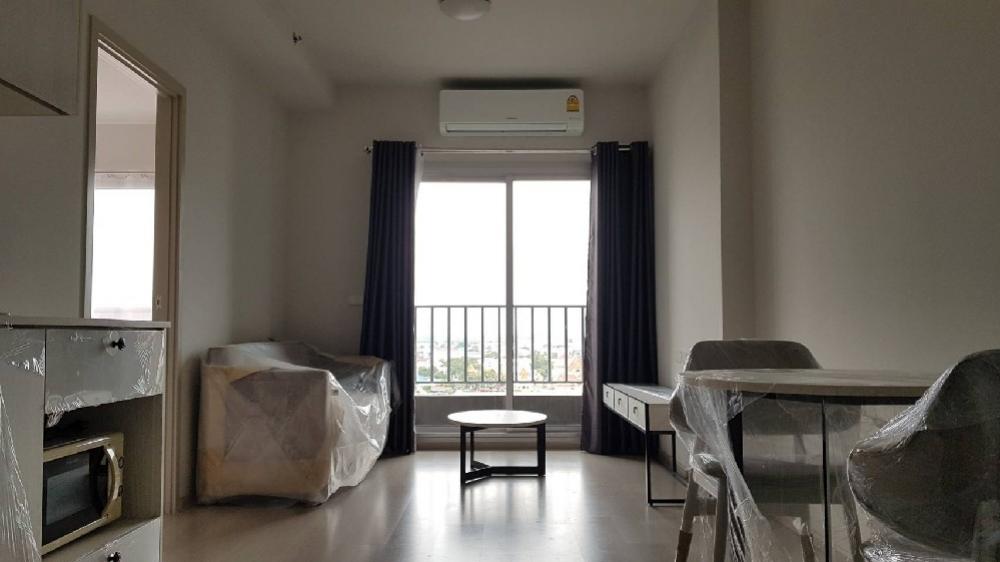For RentCondoBang Sue, Wong Sawang, Tao Pun : 📍Chapter one shine bangpo 🔆Condo with Chao Phraya River view, 1 bedroom, 45 sq m, corner room, view of the Chao Phraya River curve.