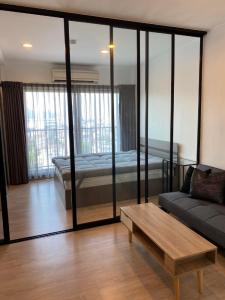 For RentCondoRatchadapisek, Huaikwang, Suttisan : Cant be late 🔥🔥🔥 For rent Fuse Miti Sutthisan-Ratchada. Beautiful room, exactly as shown in the picture. Fully furnished + has a washing machine‼️Ready to move in (1 May) (Responds to chat very quickly)