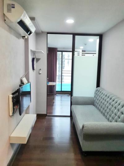 For RentCondoWongwianyai, Charoennakor : Condo for rent, next to BTS Krung Thonburi, BANGKOK FELIZ Sathorn-Taksin, 30 sq m., 1 bedroom, 1 bathroom, 4th floor, near Icon Siam.