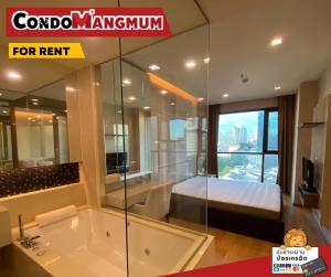 For RentCondoSathorn, Narathiwat : 🔥Beautiful room for rent With built-in bathtub, Condo “The Address Sathorn” BTS Chong Nonsi, center in the heart of Silom-Sathorn / Room still available 🔥