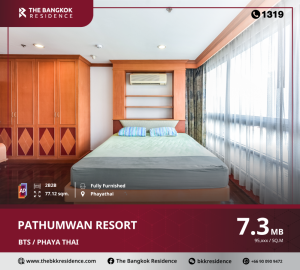 For SaleCondoRatchathewi,Phayathai : Ready to sell today Condo in the heart of the city, Pathumwan Resort, near BTS Phaya Thai. Pathumwan Resort near BTS PHAYA THAI