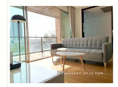 For SaleCondoSathorn, Narathiwat : Condo for sale 2 bedrooms city view The Loft Yen Akat Condominium 67.72 sq m. near Sathorn Rama3 Rama4