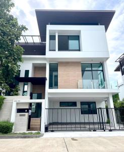 For SaleHouseLadkrabang, Suwannaphum Airport : BY0300258 (For sale) Luxurious house ready to move in‼️ Nirvana BEYOND Srinakarin project | Beautifully decorated with complete amenities 👍👏