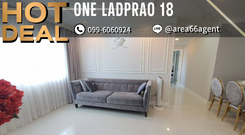 For SaleCondoLadprao, Central Ladprao : 🔥 For sale!! Condo One Ladprao 18