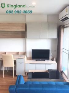 For RentCondoBangna, Bearing, Lasalle : #Condo for rent, Lumpini Place Bangna Km. 3, studio room, 1 bedroom, 1 bathroom, complete furniture and electrical appliances. Near Central Bangna Department Store Near Bangna-Trad Road, rent 9,000 baht/month, common fees included.