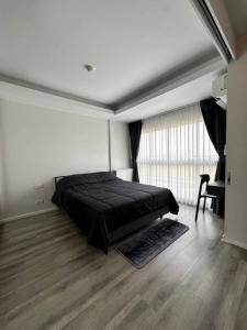 For RentCondoChaengwatana, Muangthong : Room for rent, 1 bedroom, 34 sq m, Phase 2, 5th floor, Double Lake Condominium, Muang Thong Thani, rental price 12,000/month.