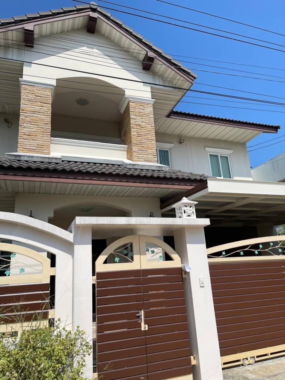 For SaleHouseBang kae, Phetkasem : Urgently selling a 2-story detached house, self-built house, prime location. Phutthamonthon Sai 2 area