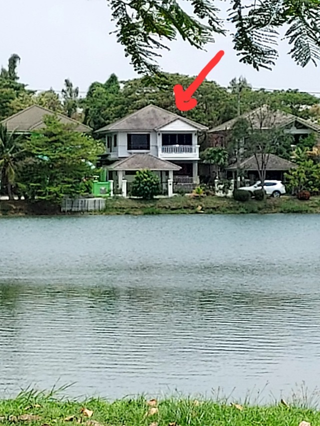 For SaleHouseMin Buri, Romklao : 2-story detached house for sale, area 60 sq m., Supalai Grand Lake Village, beautiful house, good atmosphere, in front of the house next to the lake, 90 rai, convenient transportation, near the Airport Link. and Romklao Station, Minburi District, Bangkok