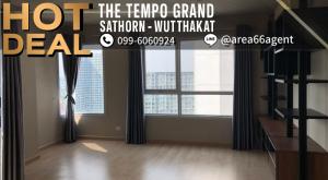 ขายคอนโดท่าพระ ตลาดพลู วุฒากาศ : 🔥 ขายด่วน!! คอนโด The Tempo Grand Sathorn - Wutthakat
