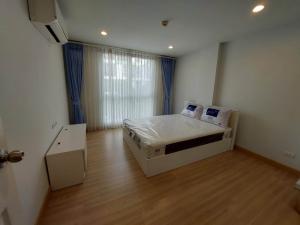 For RentCondoLadprao101, Happy Land, The Mall Bang Kapi : Big room 41 sq m. for rent, The Niche ID Ladprao 130, pool view, 3rd floor, near BTS Ladprao 101.