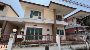 For SaleHousePathum Thani,Rangsit, Thammasat : 2-story semi-detached house, Phanason Village (Lam Luk Ka, Khlong 4)