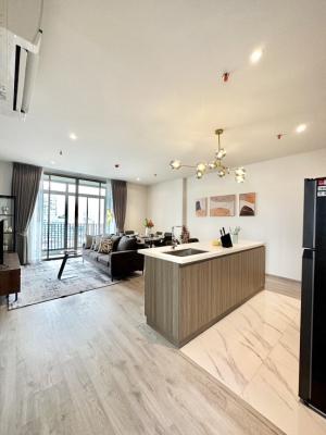 For RentCondoSukhumvit, Asoke, Thonglor : For rent new room Rhythm Ekkamai estate with beautiful decoration 🥰