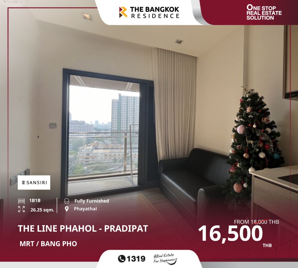 For RentCondoSapankwai,Jatujak : THE LINE Phahol - Pradipat, new condo, warm like home. On a potential location Convenient travel, near BTS Saphan Khwai.