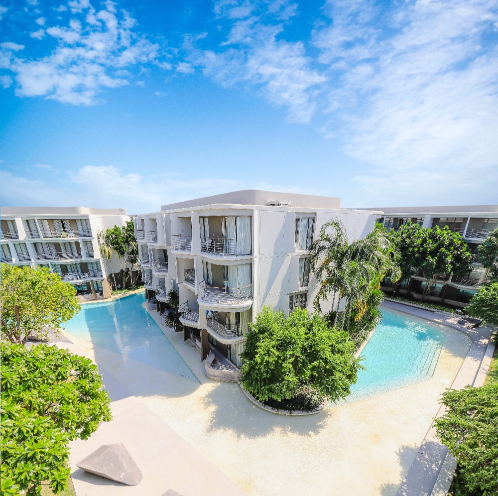 For SaleCondoHuahin, Prachuap Khiri Khan, Pran Buri : Urgent sale! Seaside condo “Baan Saen Kram Hua Hin” ❤️ Pool view room, 2 bedrooms ❤️ Special price 4.75 million baht (owner selling himself)